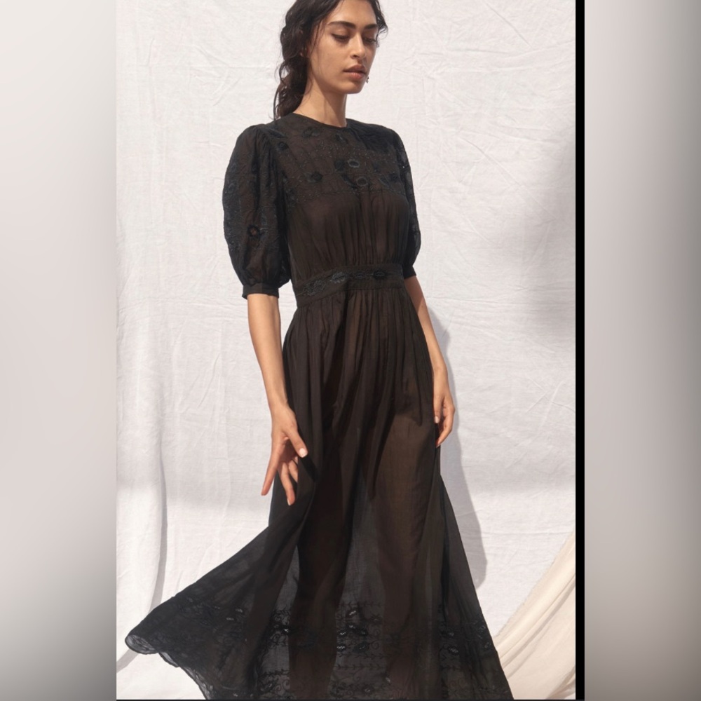 All That Remains Jean Dress in Noir